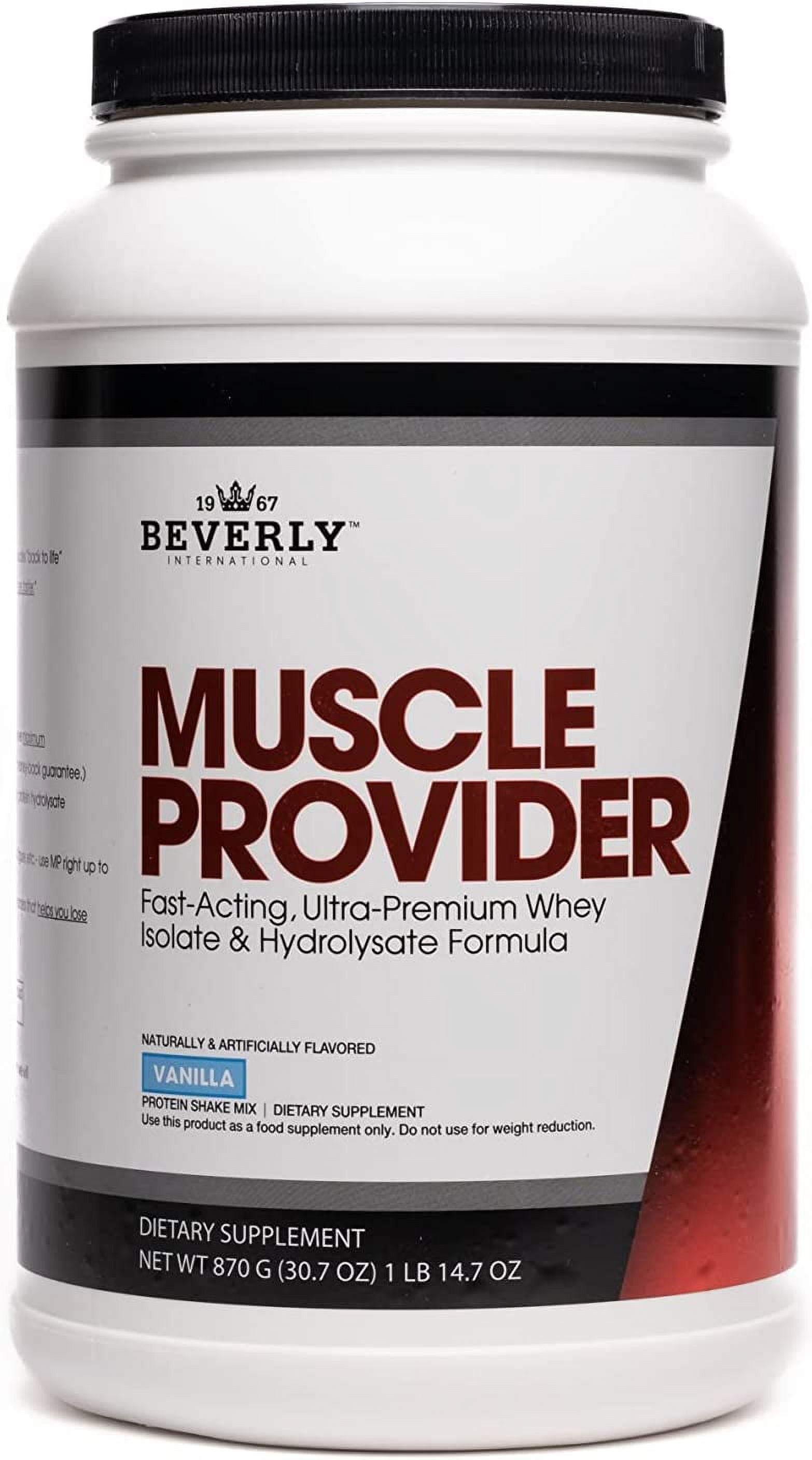 Muscle Provider, 30 Servings, Vanilla. Super-Fast-Absorbing Whey ...
