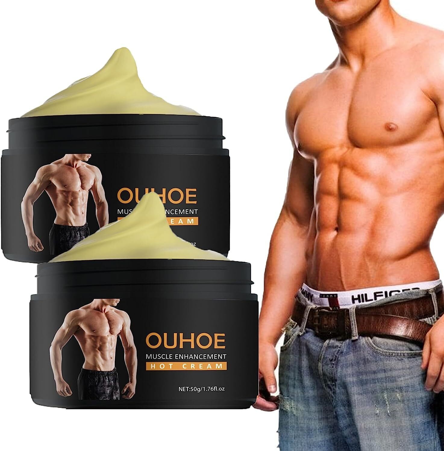 60g Men's Abdominal Muscle Cream Exercise For Abdominal Contraction Cream  Enhancement Muscle Line Abdominal And Muscle Of C5G9