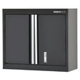 thumbnail image 1 of Muscle Rack 30"W x 12"D x 26"H Welded Wall Mount Storage Cabinet - Matte Black Finish, 1 of 4