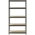 thumbnail interactive-video image 1 of Muscle Rack 5-Shelf Steel Shelving, Silver-Vein, 12" D x 30" W x 60" H, 1 of 7
