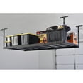 thumbnail image 1 of Muscle Rack Black Adjustable Height Steel Ceiling Rack 96"Wx32"Dx42"H, 1 of 3