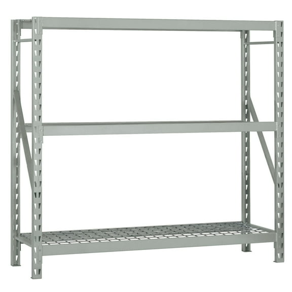 Muscle Rack Freestanding Garage Storage Shelf, Silver, 800 lbs Capacity