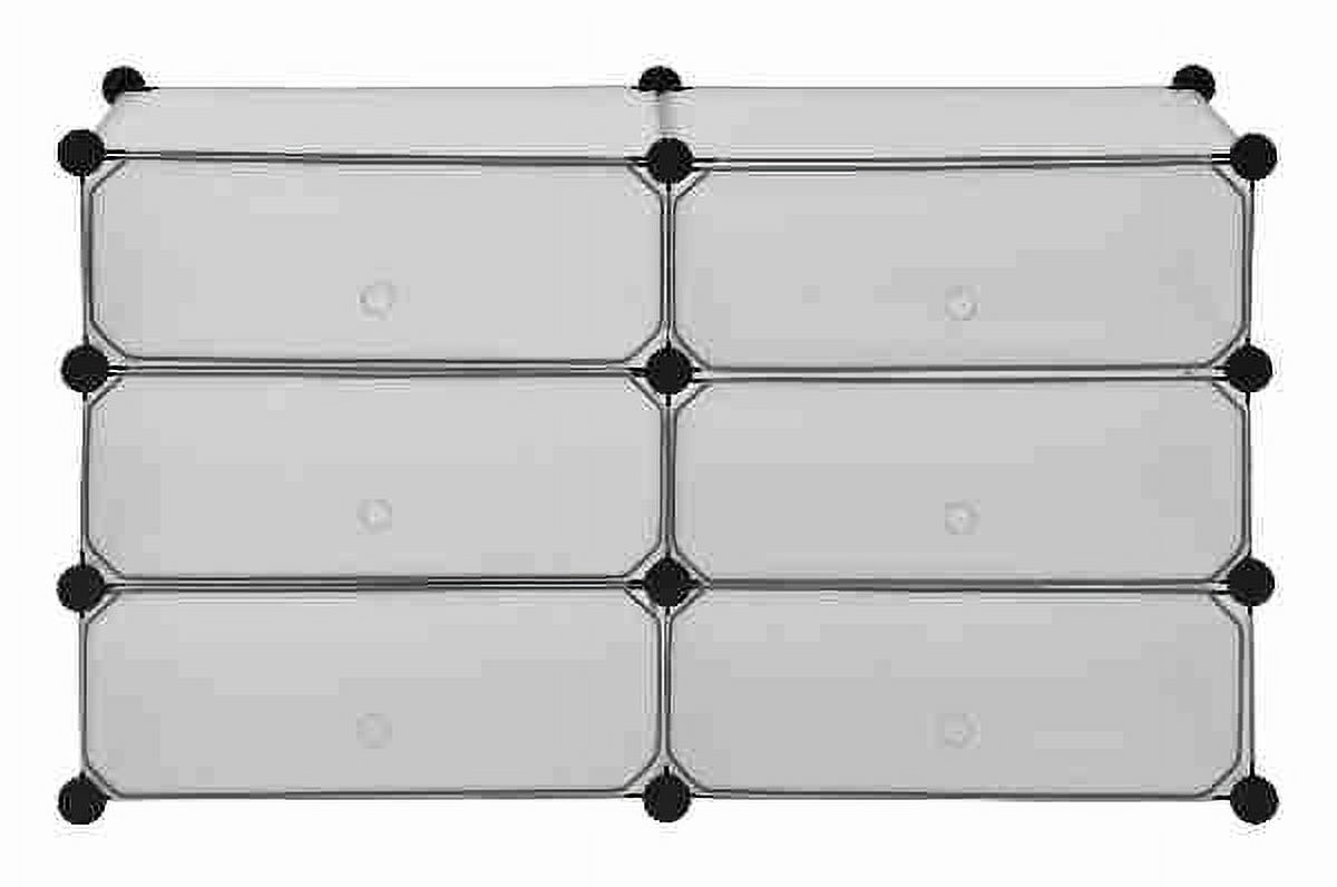 Muscle Rack Modular Cube Storage with Doors