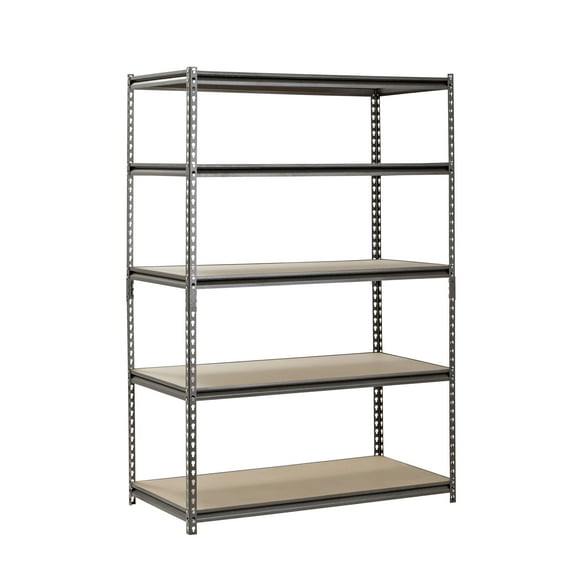 Muscle Rack Silver Vein 24"x48"x72" 5 Shelf Steel Shelving