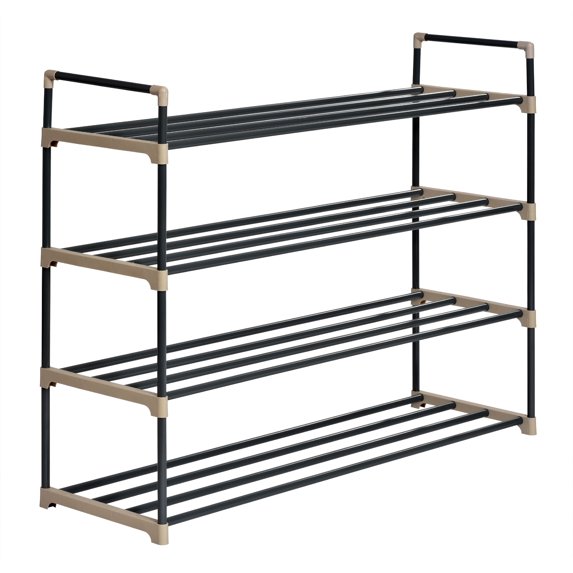 Muscle Rack Sr4L-Gry 4 Level Shoe Rack