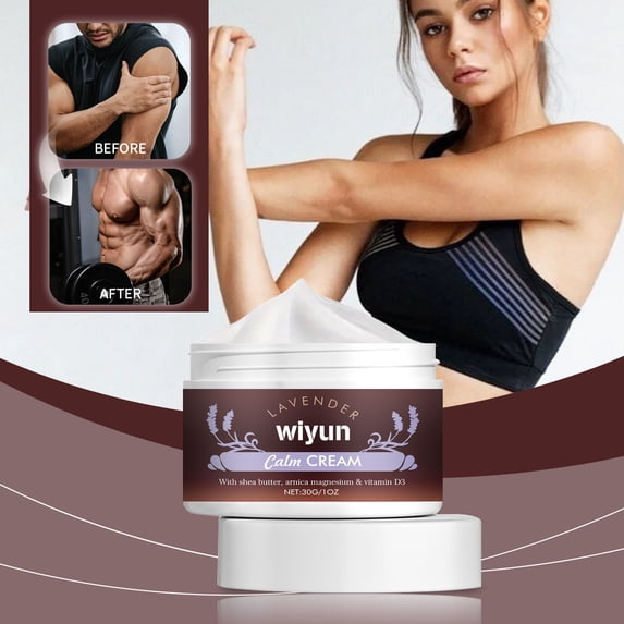 Muscle Relaxation Cream Magnesium Cream, Soothing Hot Moxibustion Cream Massage Cream Coated Point Of Care Cream Self-heating Healther Care Self-heating Cream 30g