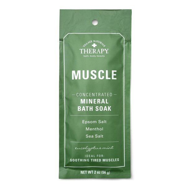 Village Naturals Therapy Muscle Relief Concentrated Mineral Bath Soak