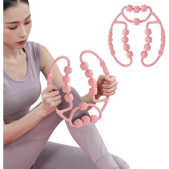 Muscle Roller Forearm & Calf Roller for Relieving Muscle Soreness in Calves, Thighs and arms, Suitable for Muscle Stretching After Exercise