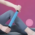 thumbnail image 1 of Muscle Roller, Massage Roller Stick, Gear Massage Stick, Fascia Roller, Plastic Roller Stick Shaft, Fitness Yoga Deep Muscle Relaxation Massage Shaft for Athletes, 1 of 5