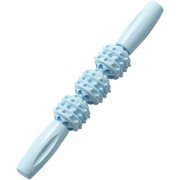 Muscle Roller Massage Wolf Tooth Stick,Mas-Sager, Muscle Relaxation Roller, Neck,Leg, Back, Body Roller Deep Tissue Massage Stick Tool, 4 Ball Size Version (Blue)