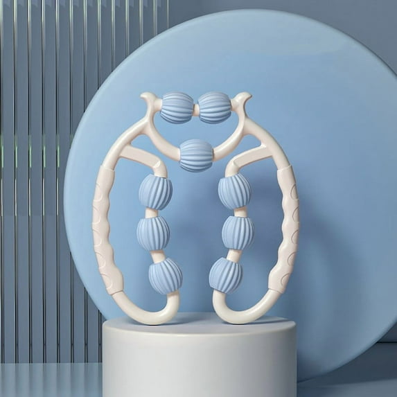 Muscle Roller Massager Leg Arm Body Relaxation Tool Multi Wheel Deep Tissue Therapy for Post Workout Recovery