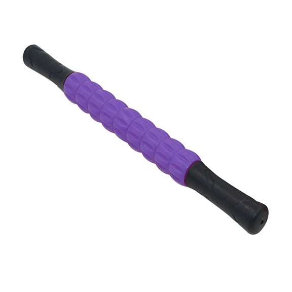 Muscle Roller Stick for Athletes - Body Massage Roller Stick - Release Myofascial Trigger Points Reduce Muscle Soreness Tightness Leg Cramps & Back Pain for Physical Therapy & Recovery,Purple,F73170