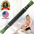 thumbnail image 1 of Cozlow Muscle Roller Stick, Myofascial Release & Lymphatic Drainage for Shoulder, Back & Leg, Black Green, 1 of 8
