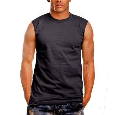 Fancifize Men's Gym Tank Tops Workout Sleeveless T-Shirts Athletic ...
