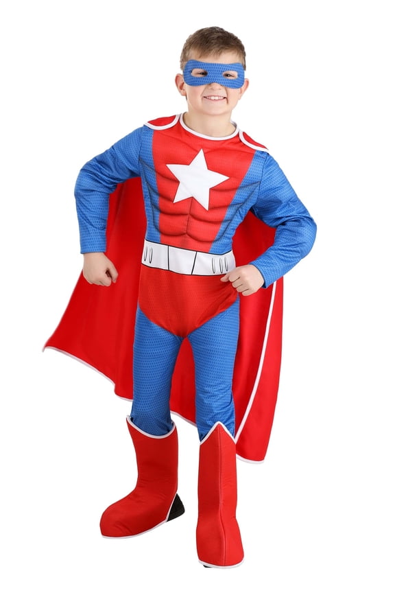 Muscle Suit Superhero Kid's Costume