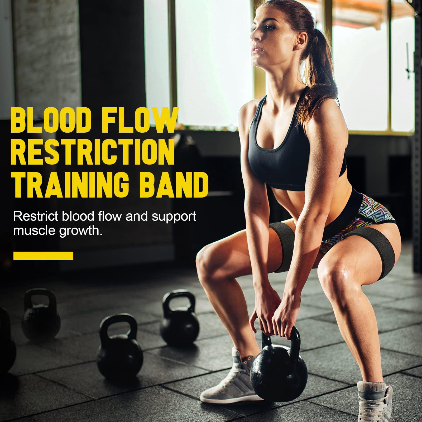 Muscle Thigh Training Band Occluded Elastic Band Resistance Pressure Band