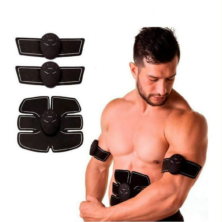 Muscle Toner, Abdominal Toning Belt Abs Trainer Body Fitness Belt Ab  Workout Machine for Men & Women Arm & Leg Trainer