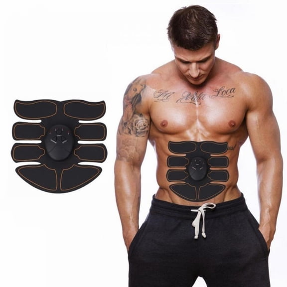 Muscle Toner - Abdominal Toning Belt Fit for Body Arm - Abs Trainer Muscle Toner - Muscle Stimulator - Electrical Muscle Stimulation Abs Stimulator at Home Office Gymnasium or Gym