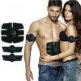 thumbnail image 1 of Muscle Toner Ultimate Abs Stimulator | EMS Abdominal Toning Belt For Men & Women | Arm & Leg Trainer | Portable Office, Home & Gym Fitness Equipment, 1 of 8