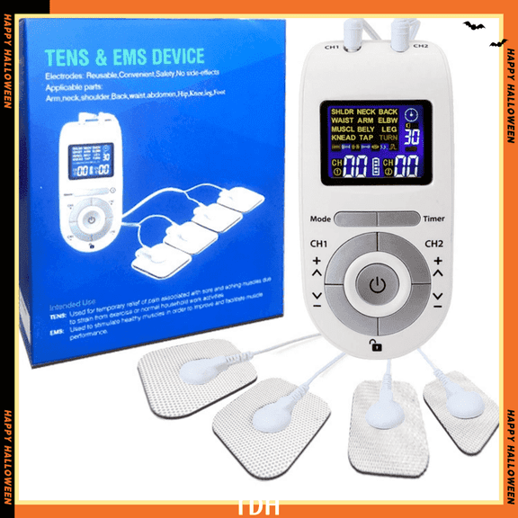 TENS Unit Muscle Stimulator for Pain Relief - Deep Tissue EMS Massager Management