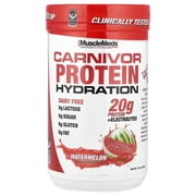 MuscleMeds Carnivor Protein Hydration, Watermelon, 17.5 oz 496 g