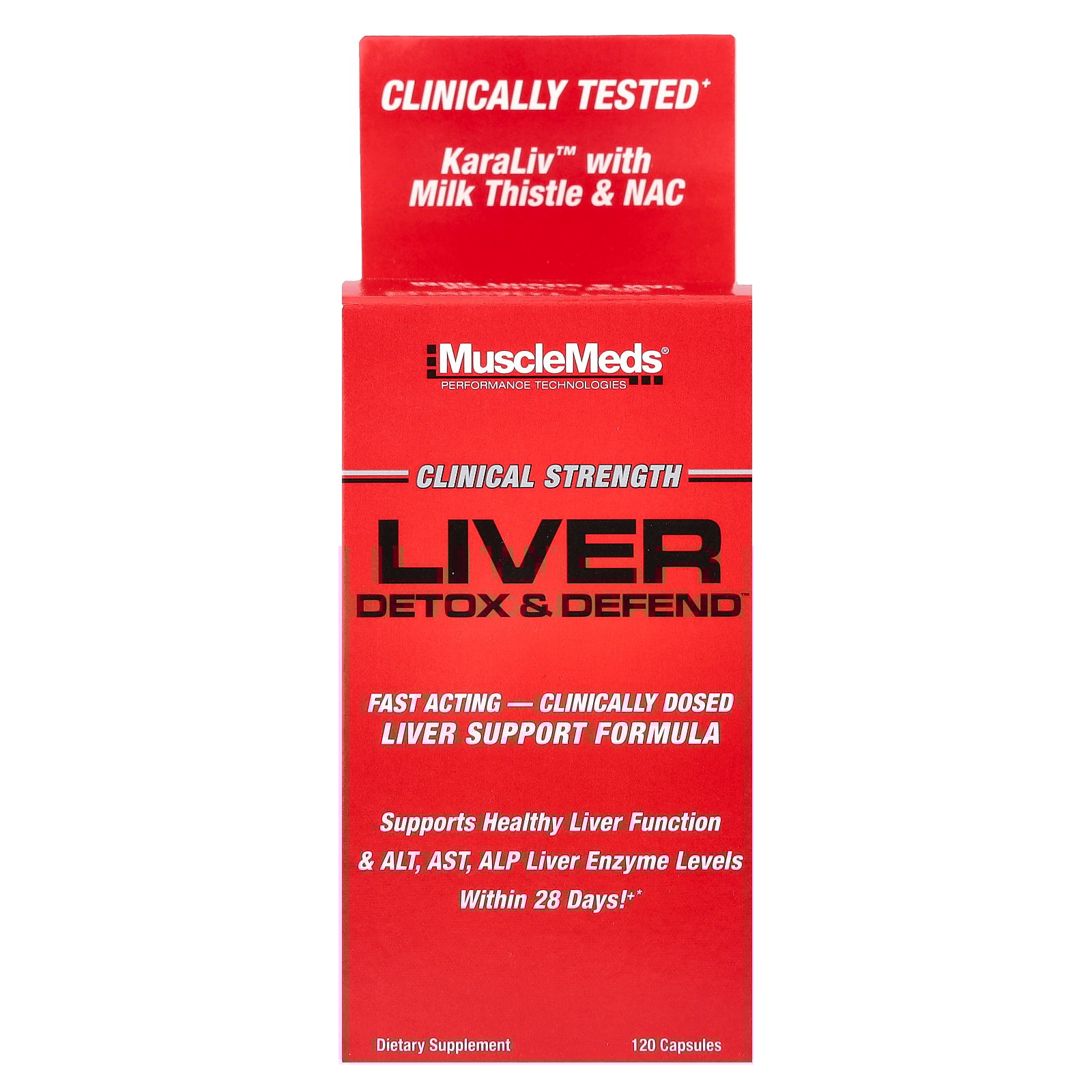 thumbnail image 1 of MuscleMeds: Liver Detox & Defend, 120 Capsule, 1 of 5