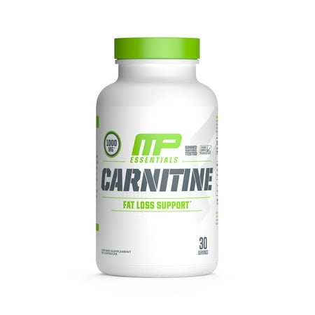 MusclePharm Essentials Carnitine Capsules, 60 Ct