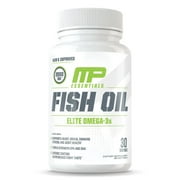 MusclePharm Essentials , Fish Oil, 60 Softgels 1,000 mg per Softgel