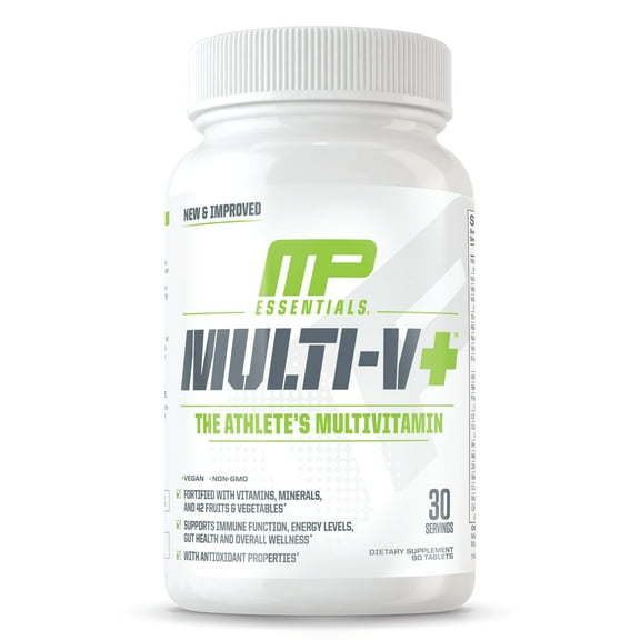 MusclePharm Essentials, Multi-V+, 90 Tablets
