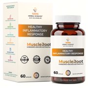 Muscle & Joint Support Supplement – Botanical Formula for Healthy Inflammatory Response, Comfort & Recovery | with Organic Turmeric | 60 Capsules