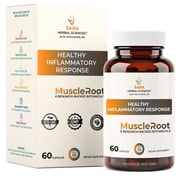 Muscle & Joint Support Supplement   Botanical Formula for Healthy Inflammatory Response, Comfort & Recovery | with Organic Turmeric | 60 Capsules