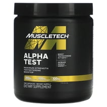 MuscleTech AlphaTest | Tribulus Terrestris & Boron Supplement | Max-Strength ATP & | Daily Workout Supplements for Men, 240 Count