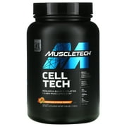 MuscleTech Cell-Tech Creatine, Tropical Citrus Punch, 3 lbs 1.36 kg