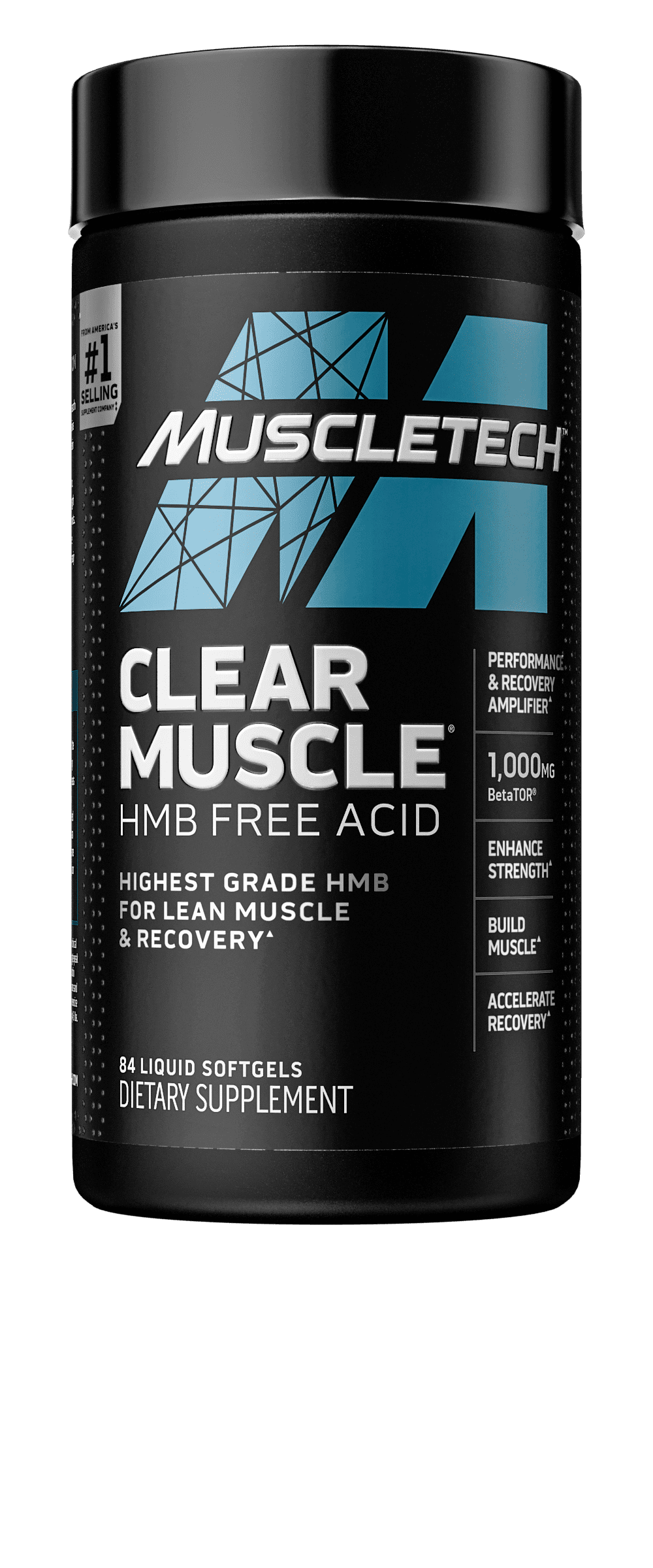 MuscleTech Clear Muscle Post Workout Muscle Recovery with HMB