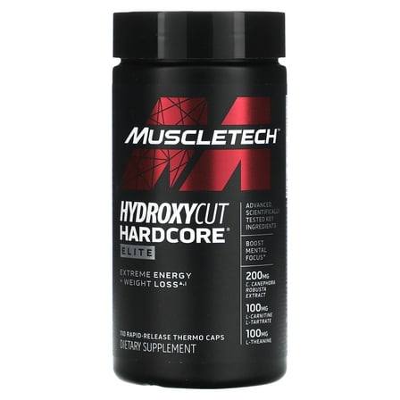 Hardcore Elite, 110 Rapid-Release Thermo Capsules, Hydroxycut