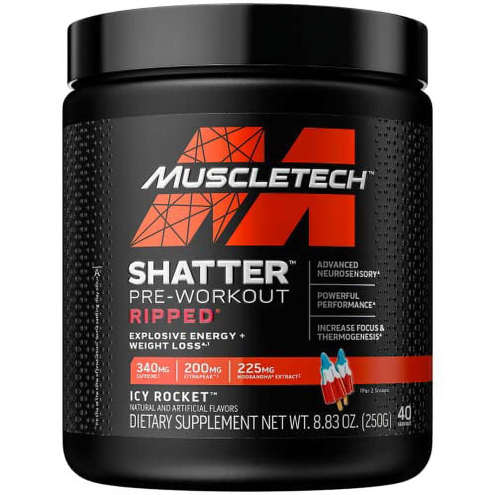 MuscleTech Pre Workout Powder Shatter PreWorkout PreWorkout Powder for