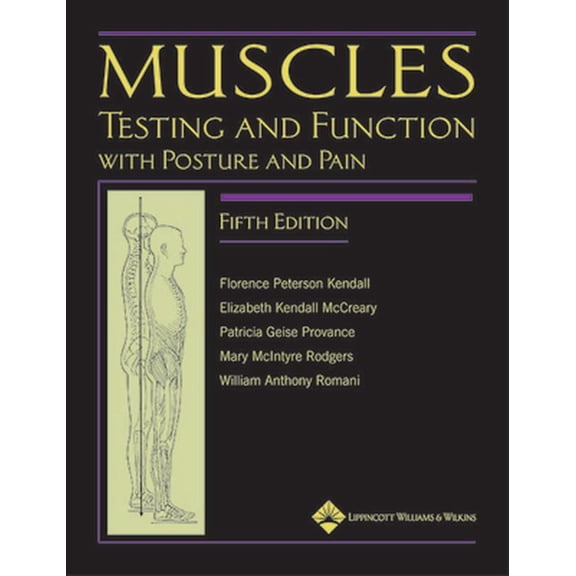 Pre-Owned Muscles: Testing and Testing and Function with Posture and Pain, 9780781747806, 0781747805, Hardcover, Fifth, North American edition