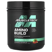 Muscletech Amino Build, Strawberry Watermelon, 20.92 oz 593 g
