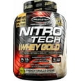 thumbnail image 1 of Muscletech Nitro Tech Whey Gold Protein Powder, French Vanilla CrÃ¨me, 24g Protein, 6 Lb, 1 of 3