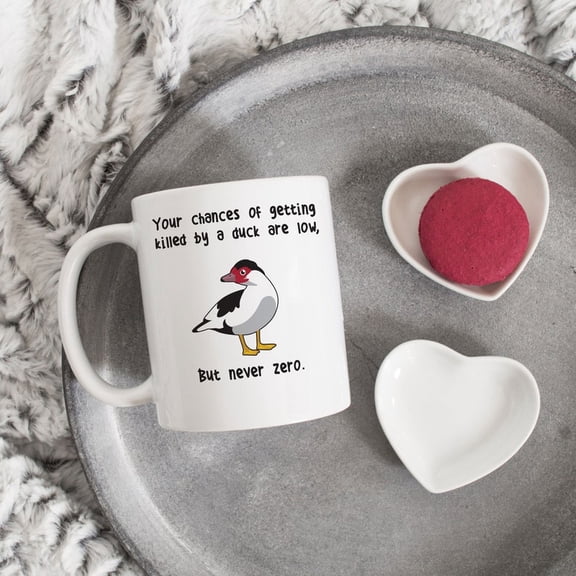 Muscovy Duck Coffee Mug, Funny Duck Lover Gift, Cute Bird Cup, Funny Pet Mug, Farm, Farming, Farmer Mug, Waterfowl Meme, Duck Mom Dad