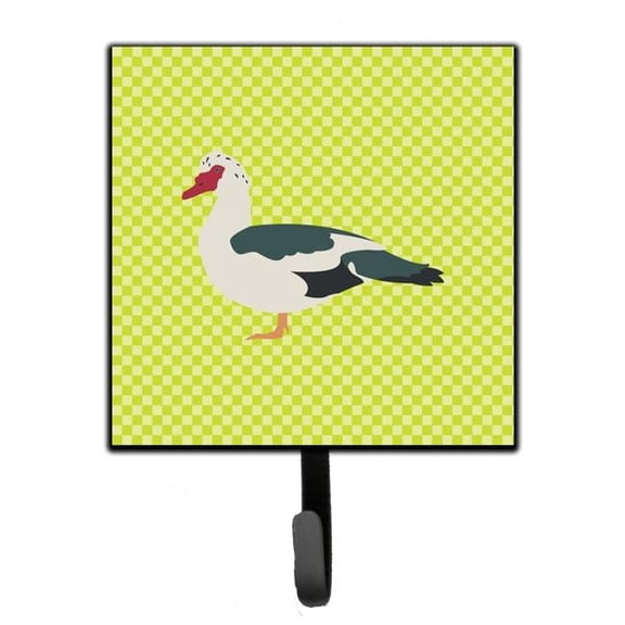 Muscovy Duck Green Leash or Key Holder - Green