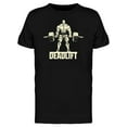 thumbnail image 1 of Muscular Deadlift Graphic T-Shirt Men -Image by Shutterstock, Male 3X-Large, 1 of 2