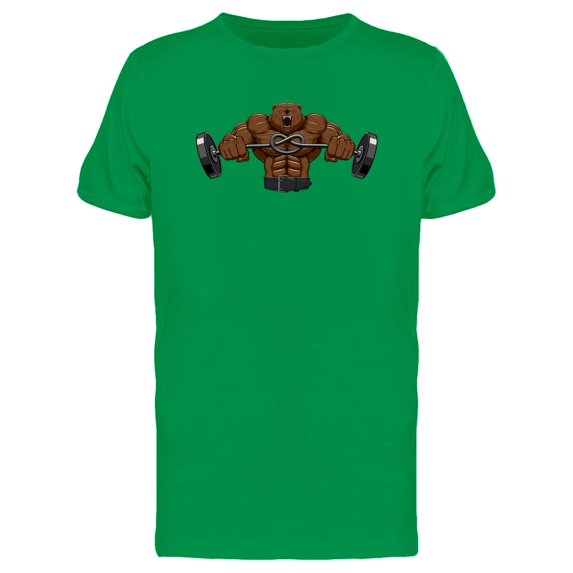 Muscular Enraged Bear Tee Men's -Image by Shutterstock