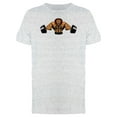 thumbnail image 1 of Muscular Lion Bodybuilder Tee Men's -Image by Shutterstock, 1 of 2