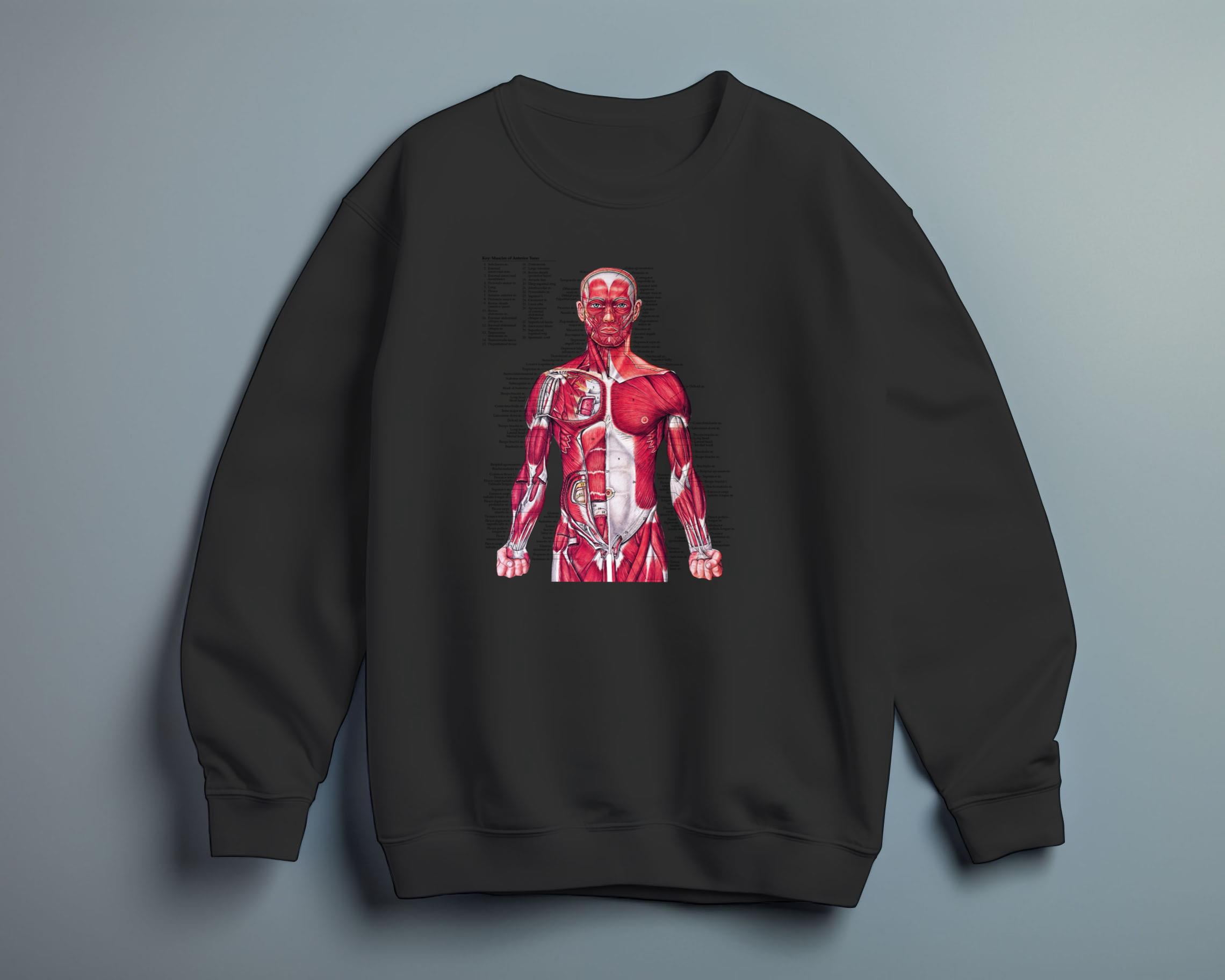 T-shirt di anatomia muscolare, remake vintage, t-shirt con grafico anatomico, indossata da Kurt Cobain, Nirvana, stampa di alta qualità, unisex - Italia T-shirt di anatomia muscolare, remake vintage, t-shirt con grafico anatomico, indossata da Kurt Cobain, Nirvana, stampa di alta qualità, unisex - Italia