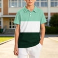 thumbnail image 1 of Muscularfit Boys Shirts Boys School Uniform Polo Little Boys & Big Boys Golf Shirts T Shirt Graphic Tees Henley Short Sleeve Green First Day of Second Grade Shirt,9-10 Years, 1 of 8