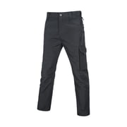 Muscularfit Carpenter Mens Slacks Construction Black Pants Cargo Straight-Leg Long Slim Mens Pants Stretch,L