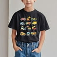 thumbnail image 1 of Muscularfit Cute Shirts for Teens Teen Shirts Boys Birthday Boy Shirt Raglan Relaxed Fit Tshirts Short Sleeve Crew Neck Black Graphic Tees Pull-On Teen Boy Shirts,14 Years, 1 of 6
