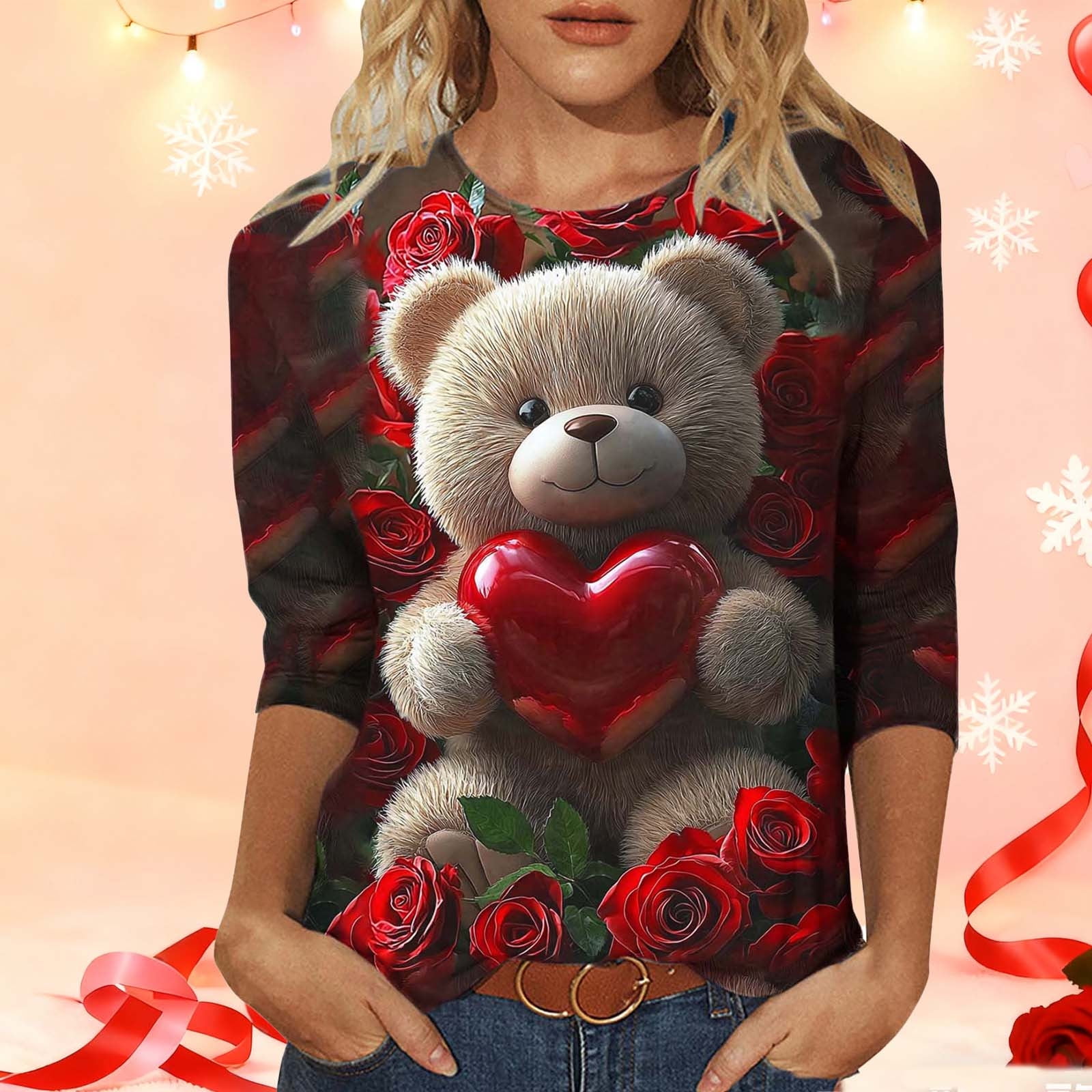 Beautiful Top With Cute Little Hearts BC094
