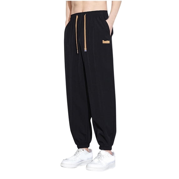 Muscularfit Joggers Men Pants Active Athletic Casual Relaxed Fit Drawstring Lightweight Pants Black Taper Low Rise Mens Casual Pants Size XXXXL